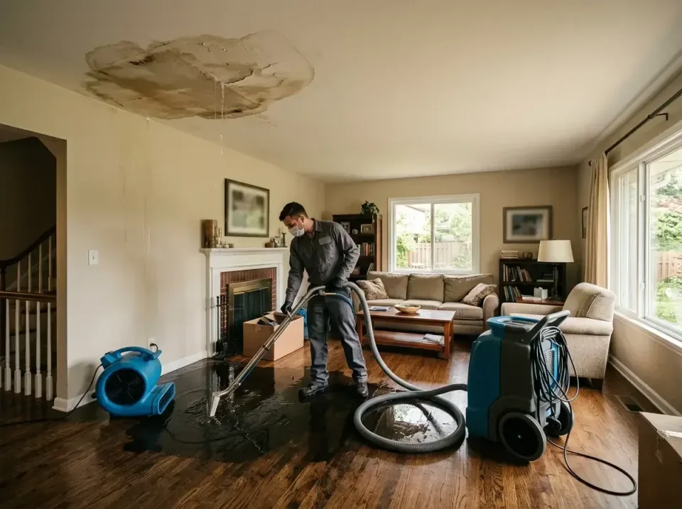 attic-pipe-burst-ceiling-drip-008 — frequently asked questions, Water Damage Restoration & Carpet Care in Hogansville, GA